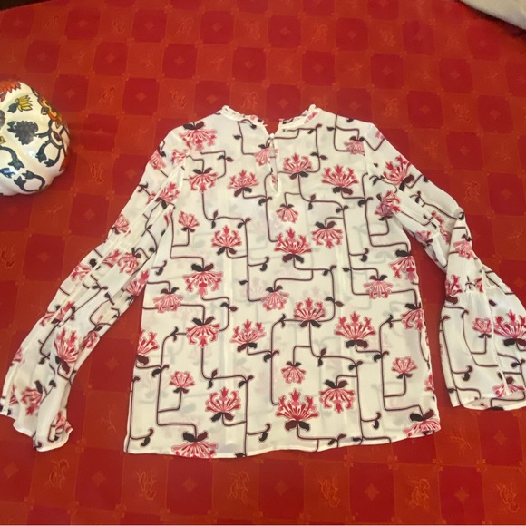 Ann Taylor mock neck blouse - Picture 5 of 6